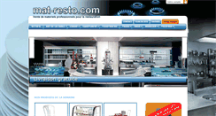 Desktop Screenshot of mat-resto.com